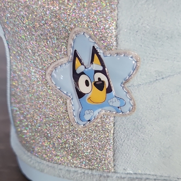 Bluey Kids Boots - Sparkling Light Blue - Picture 3 of 8